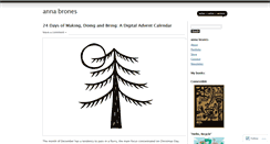 Desktop Screenshot of annabrones.com